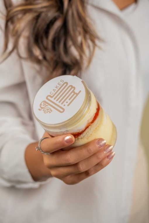 Vectoria custard Jar
