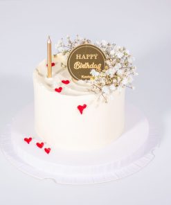 Gibson Heart Cake