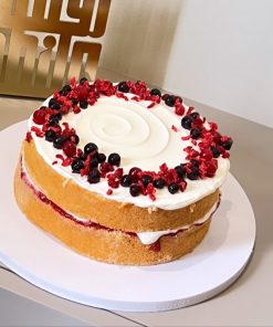 Raspberry cake
