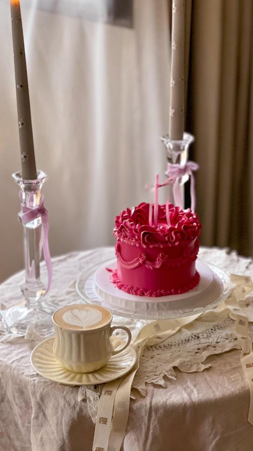 Classic colorful cake