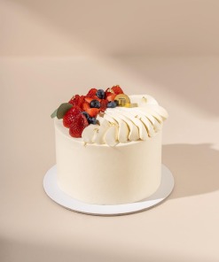 STRAWBERRY BLUEBERRY CAKE