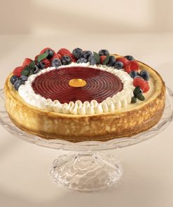 RASPBERRY BLACKBERRY CHEESECAKE