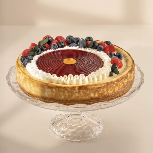 RASPBERRY BLACKBERRY CHEESECAKE