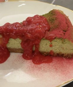 matcha cheesecake