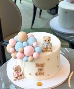 gender reveal cake