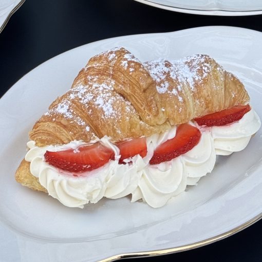strawberry croissant